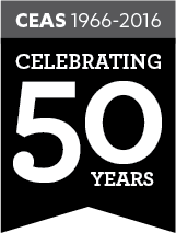 CEAS 50th anniversary logo